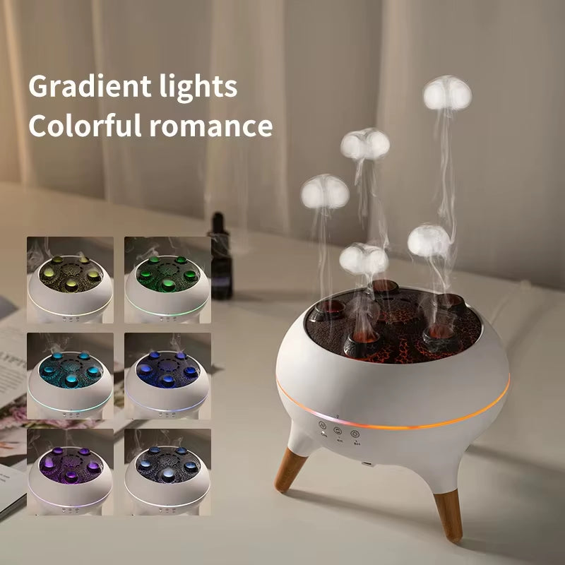 FlameGlow 250ml Aroma Diffuser – Breathe Calm, Live Bright